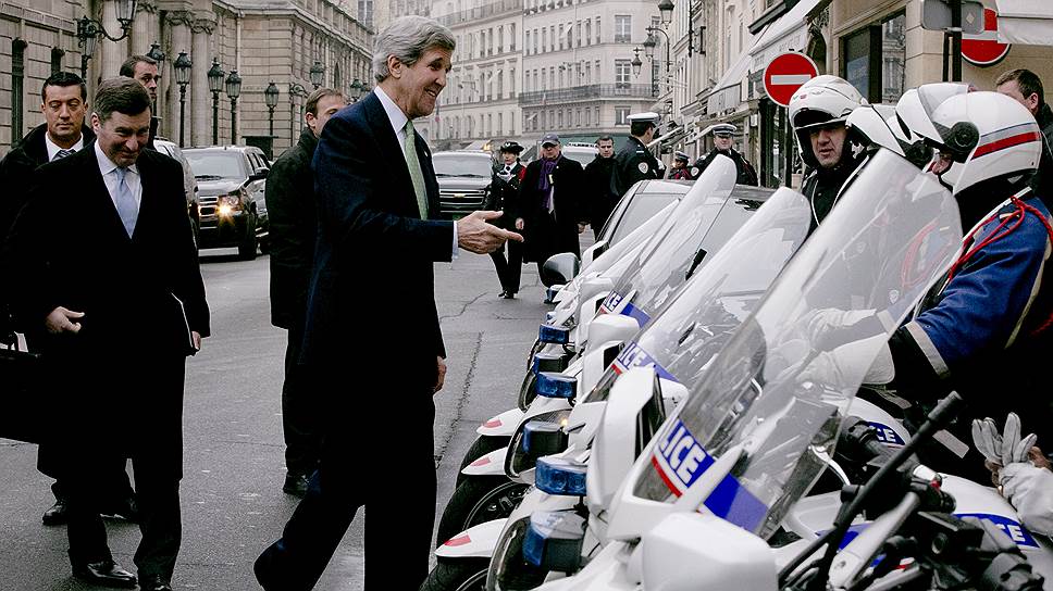 Госсекратарь США Джон Керри. Париж, 2013 год 
