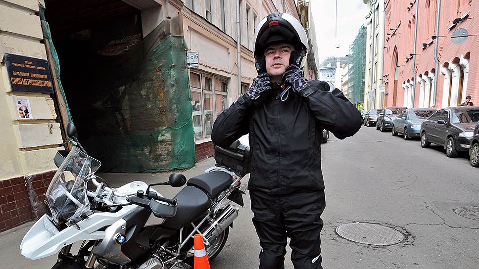 И. о. председателя партии &quot;Правое дело&quot; Андрей Дунаев. Москва, 2011 год 
