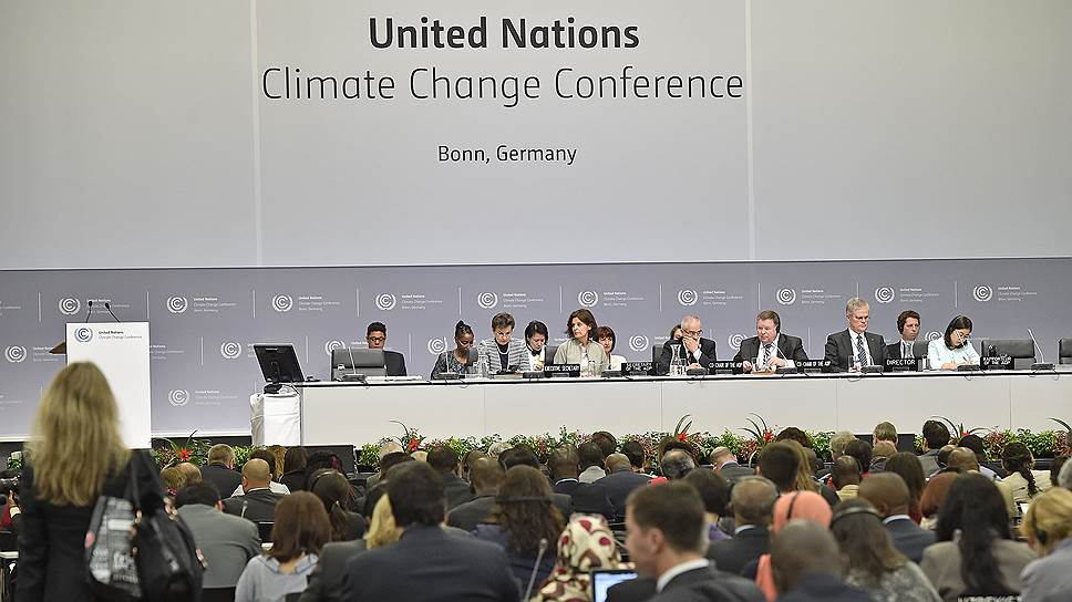 11 июня в Бонне завершилась очередная стадия переговоров ООН по вопросам изменения климата, где обсуждался текст посткиотского соглашения (на фото) 
