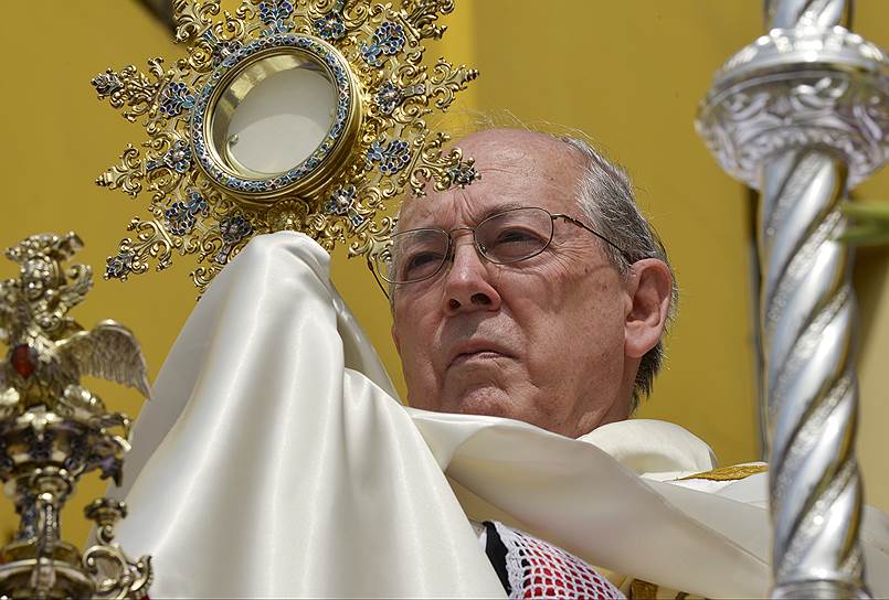 Архиепископ Лимы кардинал Хуан Луис Сиприани убежден, что на слова понтификов авторское право не распространяется 

