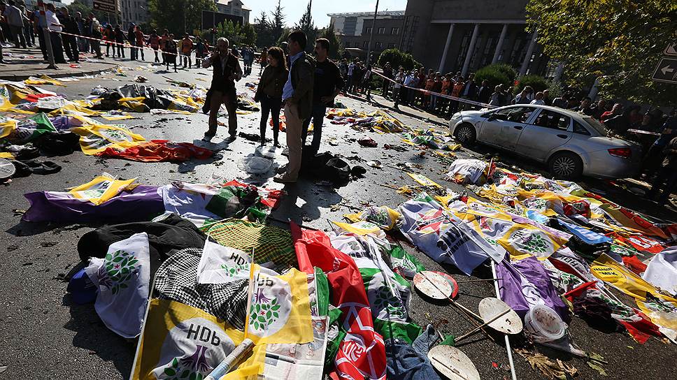 Теракт в Анкаре осудила и Турция, и Рабочая партия Курдистана
