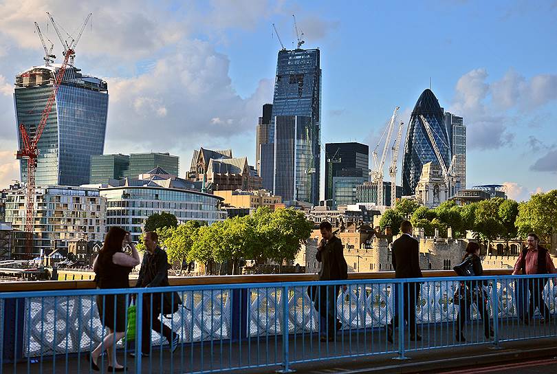 Brexit может помешать богатым русским управлять своими деньгами в лондонском Сити (на фото) и продолжать покупать недвижимость в престижном районе Belgravia