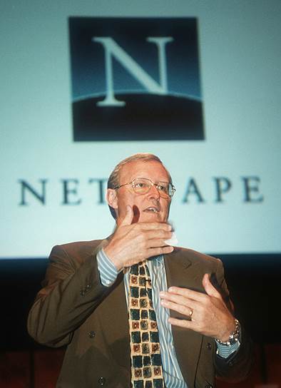 Джим Кларк, глава Netscape, в 1990-е стал первым миллиардером, разбогатевшим благодаря буму доткомов