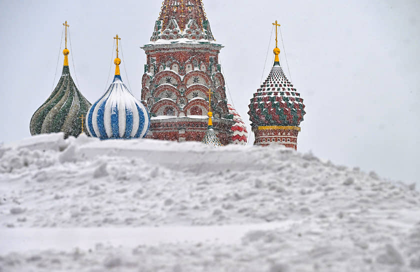Купола храма Василия Блаженного