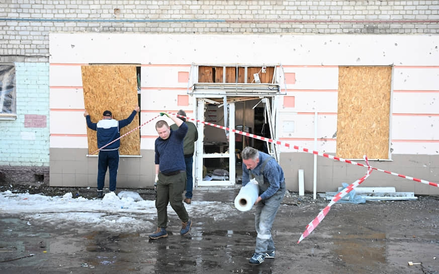 Последствия ракетного удара ВСУ по Брянску  