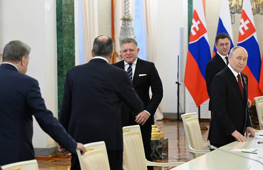 Владимир Путин принял Роберта Фицо как должно