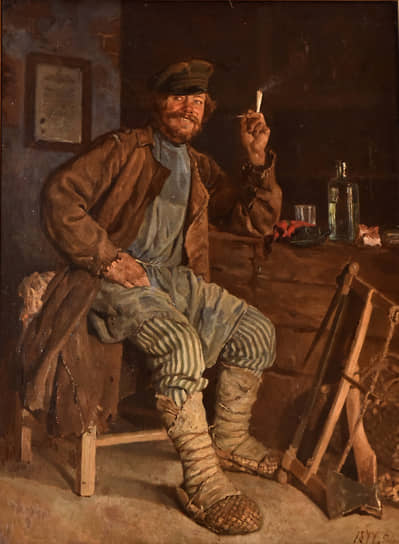 Николай Загорский. «Плотник», 1877 