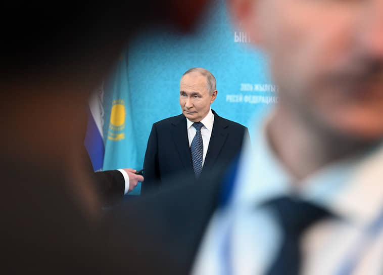 Владимир Путин в этот день был настроен мирно