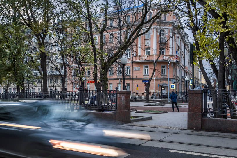 Покровский бульвар в Москве