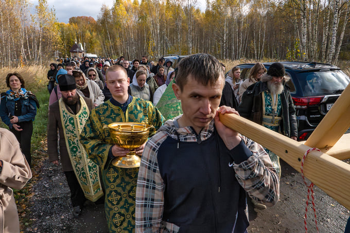 Участники крестного хода