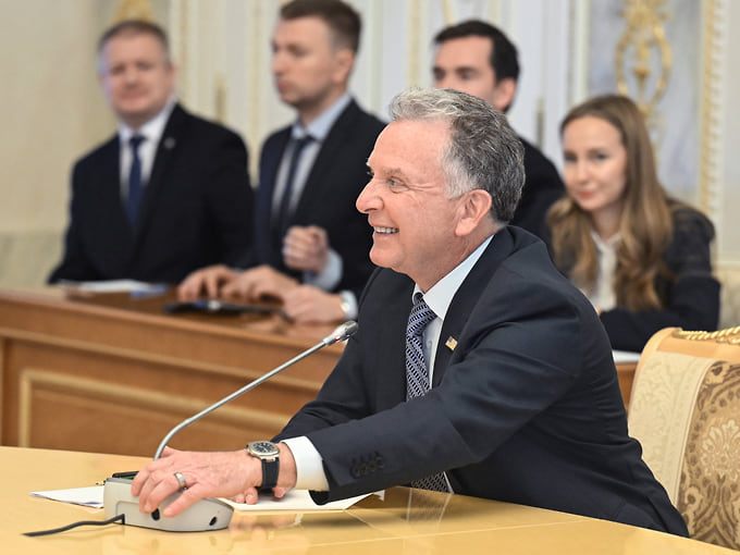 Спецпосланник президента США Стивен Уиткофф 