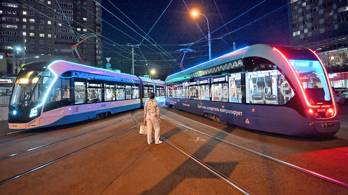 Московский транспорт ставят на рельсы
