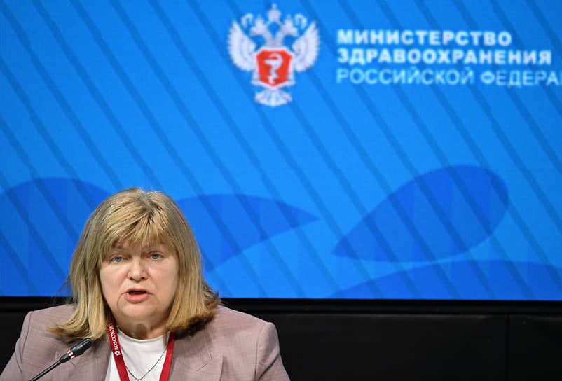 Заместитель министра здравоохранения России Татьяна Семенова