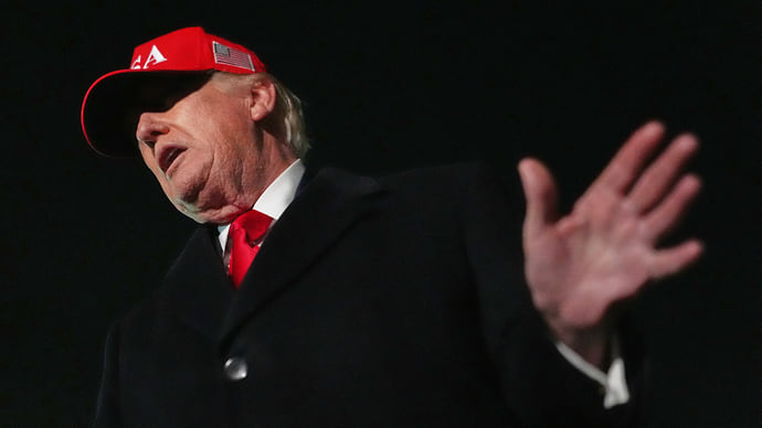 Дональд Трамп покусился на святого