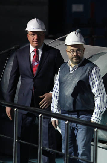 Предприниматели Артем Биков (справа) и Алексей Бобров