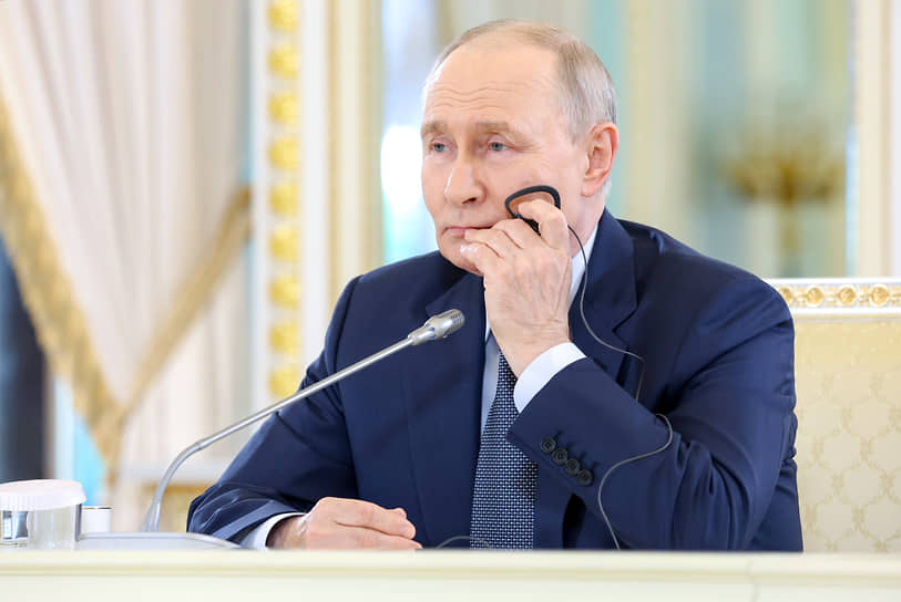 Владимир Путин заслушался журналистов 