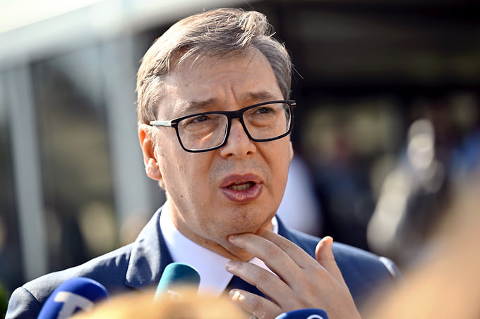 Президент Сербии Александр Вучич 