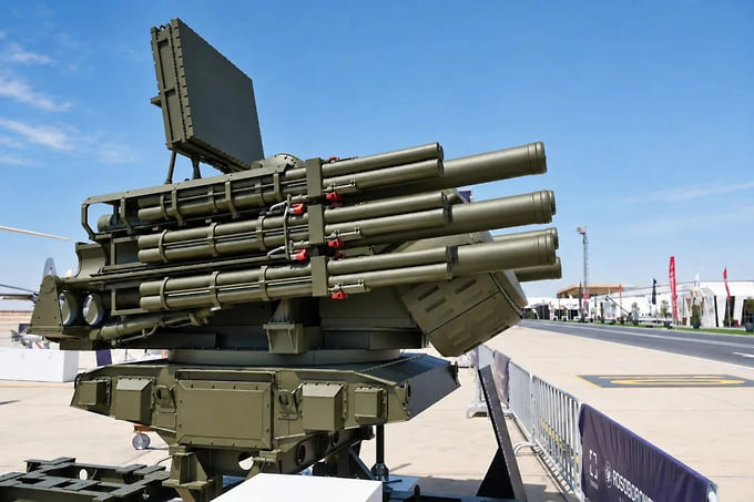 Новейший российский зенитный ракетный комплекс «Панцирь-СМД-Е»