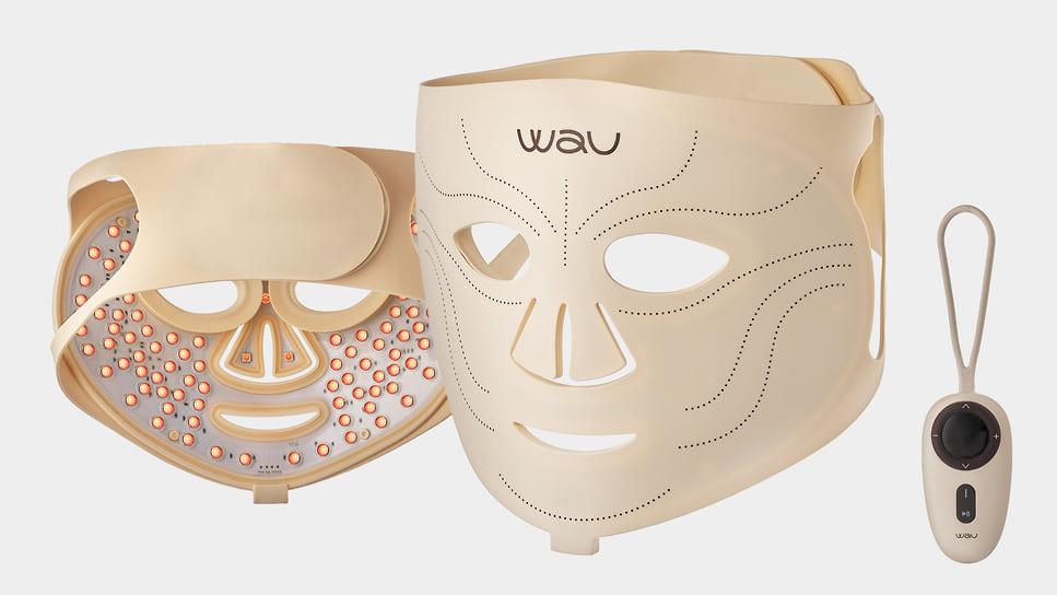 Wau, маска для ухода за кожей лица LED MASK 2.0 с пятью световыми режимами для решения разных задач по уходу за кожей лица, 35 990 р. 