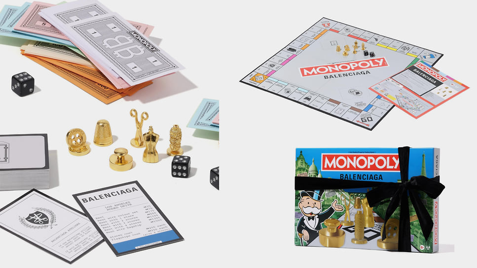 Набор для игры в «Монополию», Balenciaga x Monopoly
