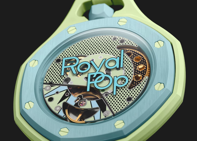 Внутренняя сторона часов Royal Pop 