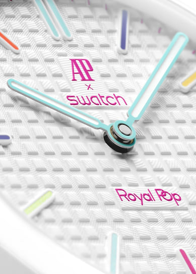 Циферблат часов Royal Pop Huit Blanc 