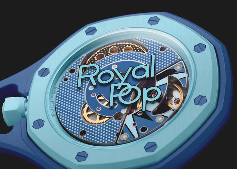 Внутренняя сторона часов Royal Pop 
