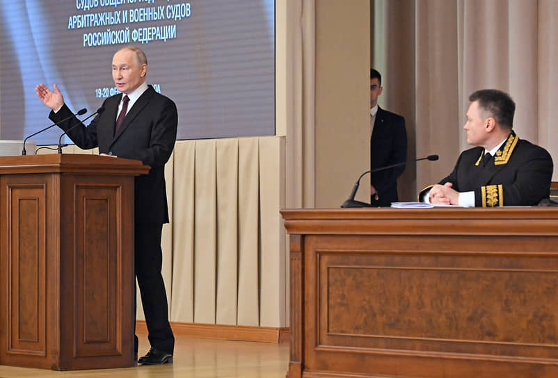 Владимир Путин и Игорь Краснов
