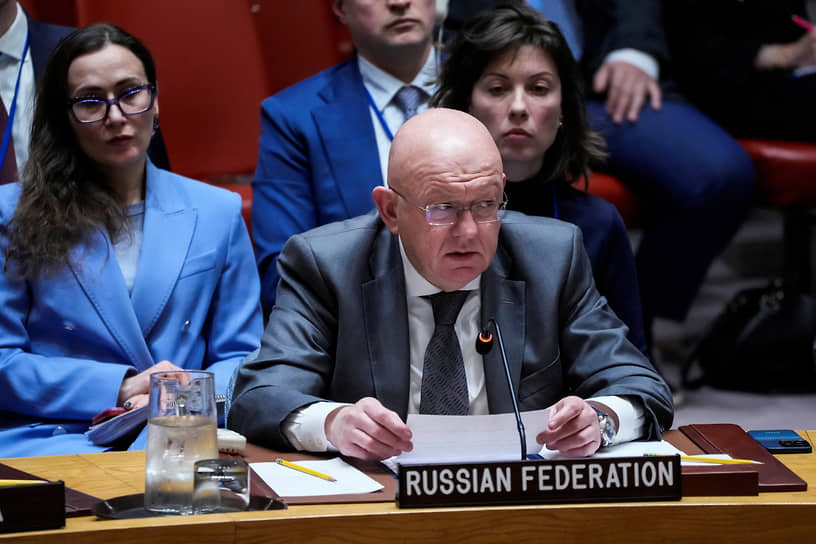 Постоянный представитель России при ООН Василий Небензя