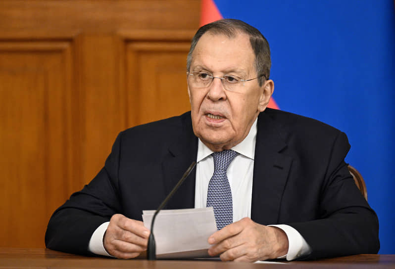 Министр иностранных дел России Сергей Лавров