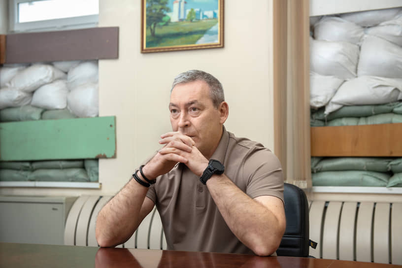 Мэр Энергодара Максим Пухов 
