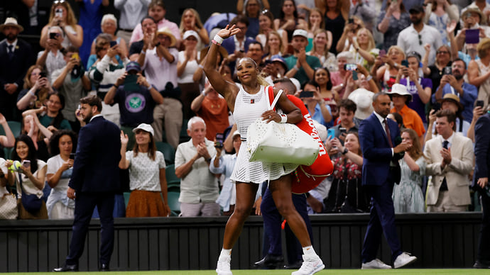 Серена Уильямс проиграла в первом круге Wimbledon