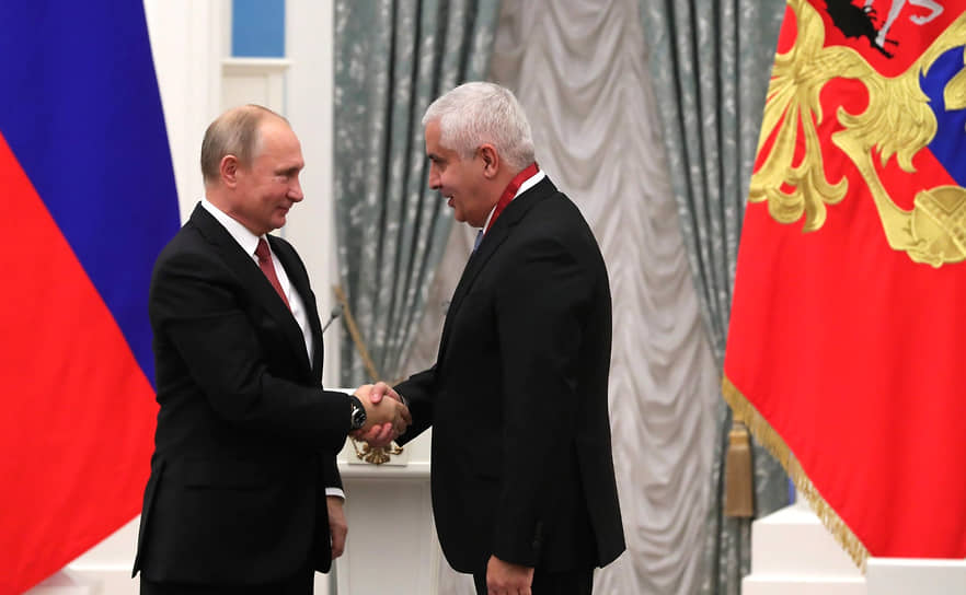 Владимир Путин и Марат Камболов
