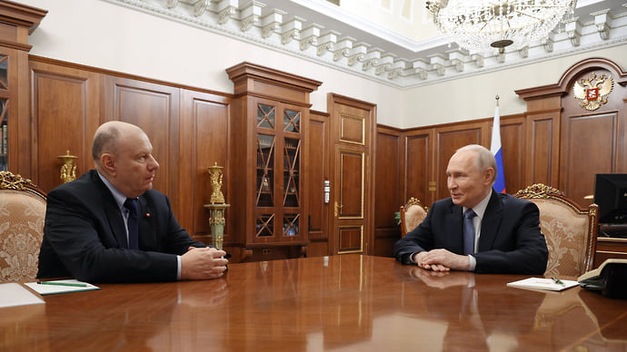 Путин провел встречу с главой «Норникеля» Потаниным