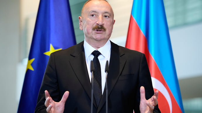 Алиев заявил о тайных переговорах России и Германии в Баку
