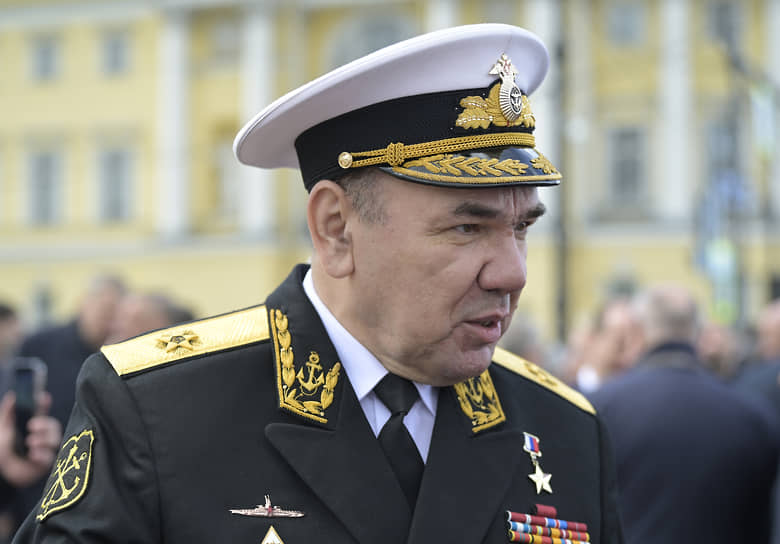 Главнокомандующий Военно-морским флотом (ВМФ) России Александр Моисеев