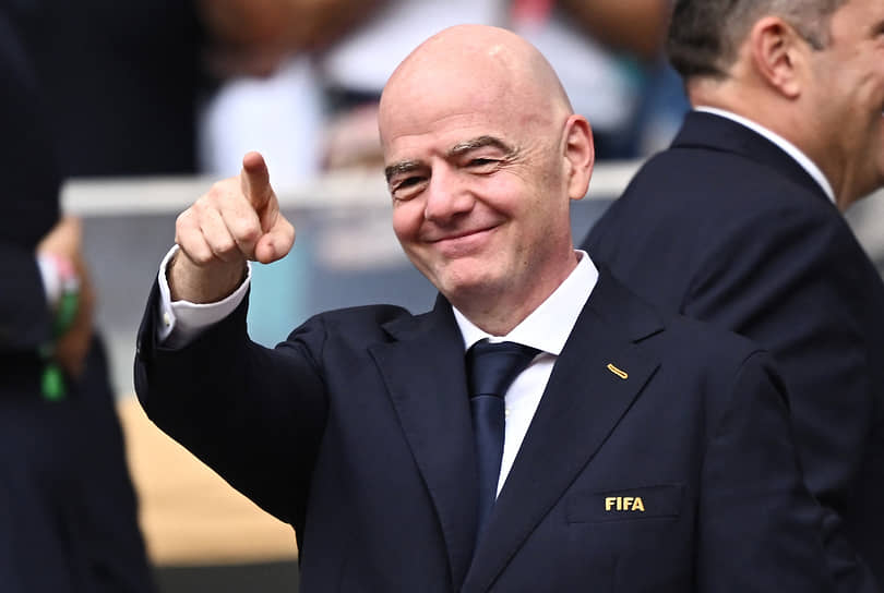 Президент FIFA Джанни Инфантино
