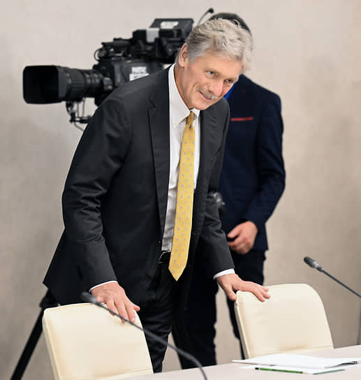 Пресс-секретарь президента России Дмитрий Песков