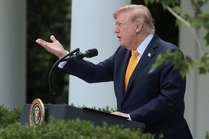Президент США Дональд Трамп