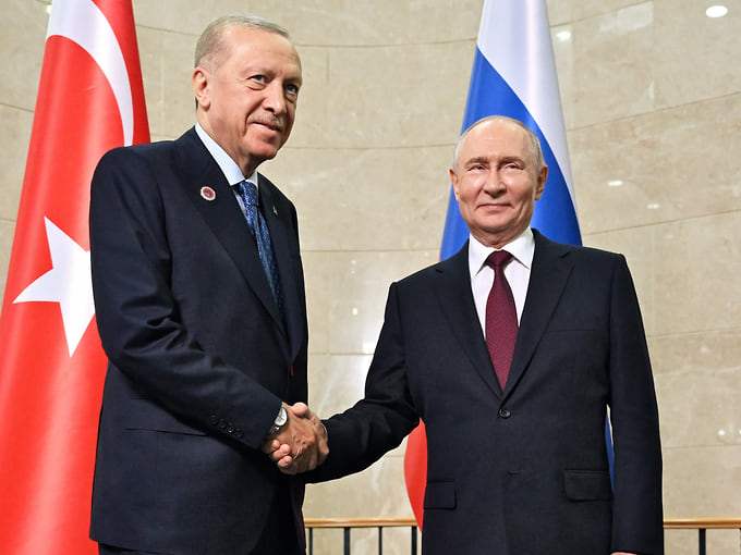 Переговоры Путина и Эрдогана продлились полтора часа