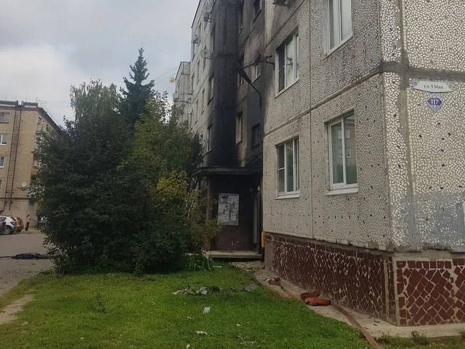 На заводе в Богородском округе Подмосковья начался пожар после атаки БПЛА