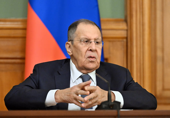 Министр иностранных дел России Сергей Лавров