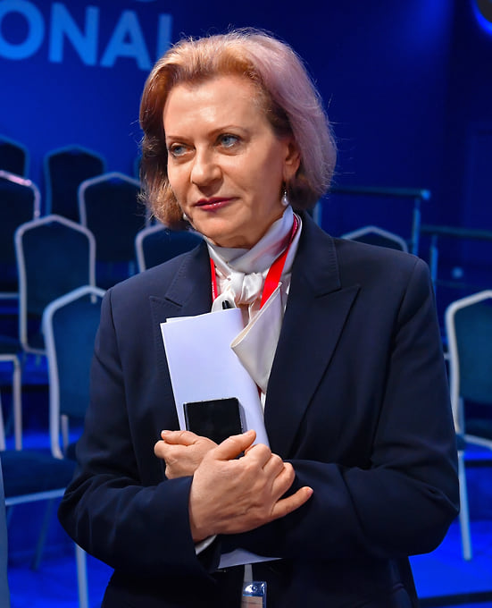 Глава Роспотребнадзора Анна Попова