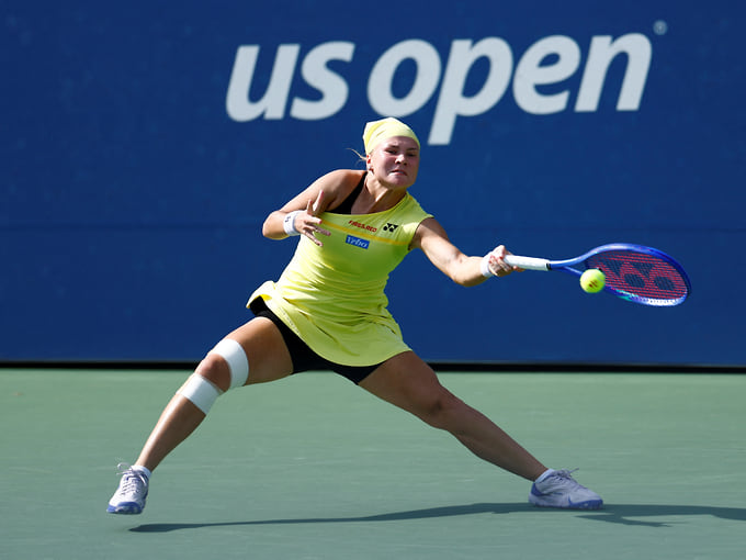 Диана Шнайдер вышла в 1/4 финала US Open в парном разряде