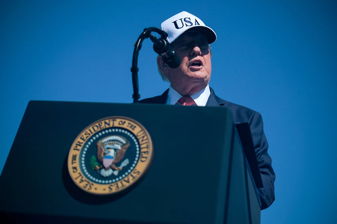 Президент США Дональд Трамп