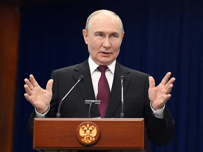 Путин поблагодарил россиян за участие в выборах