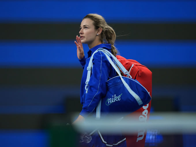 Анна Калинская снялась по ходу матча на турнире WTA 1000 в Пекине