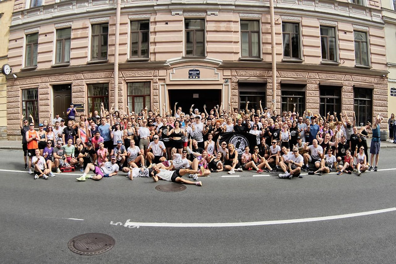 Участники Mikkeller Running Club