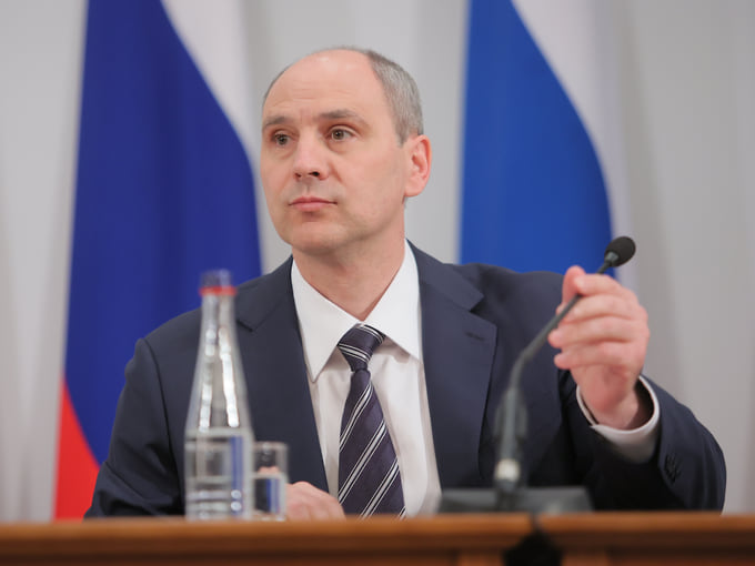 Пресс-конференция губернатора Свердловской области Дениса Паслера.