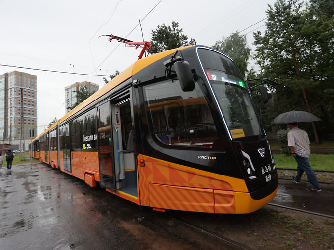 С 2020 года парк «Гортранса» пополнился 34 новыми трамваями